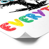 Day Black Cat先生学生キッズスタールテストD ポスター (角)