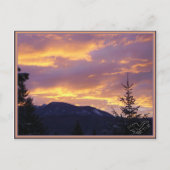 Day Break Sullivan Mountainはがき ポストカード (正面)