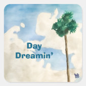 Day Dreamin スクエアシール (正面)