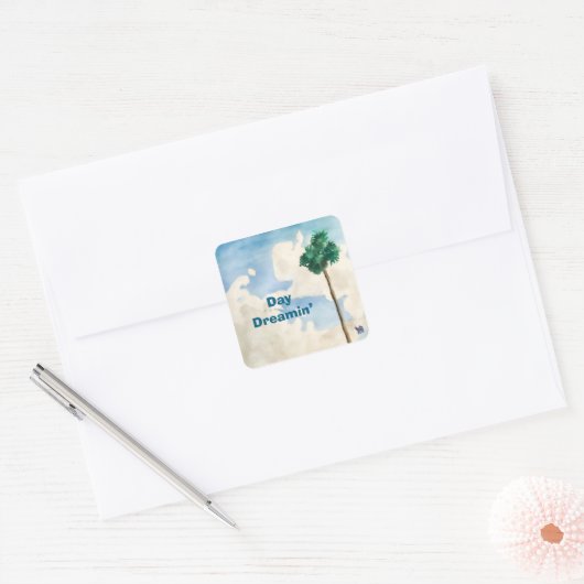 Day Dreamin スクエアシール (封筒)