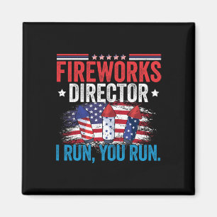 Day Fireworks Director I 走 You走 7月4日 マグネット