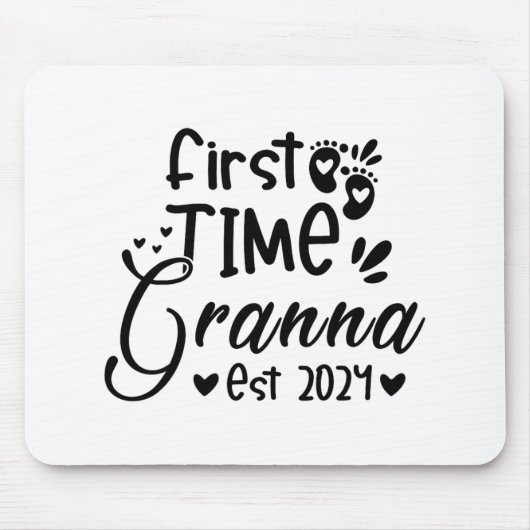 Day First Time Granna Est 2024 マウスパッド (正面)