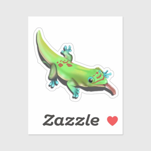 Day Gecko：領土の請求 シール (シート)