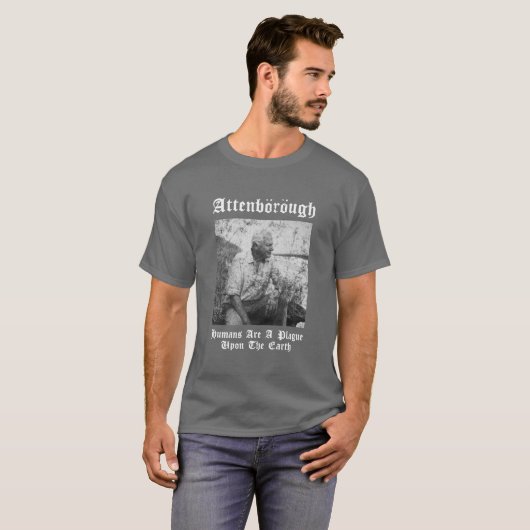 Day Gift David Attenborough Jumper Cool Graphic Gi Tシャツ (正面フル)