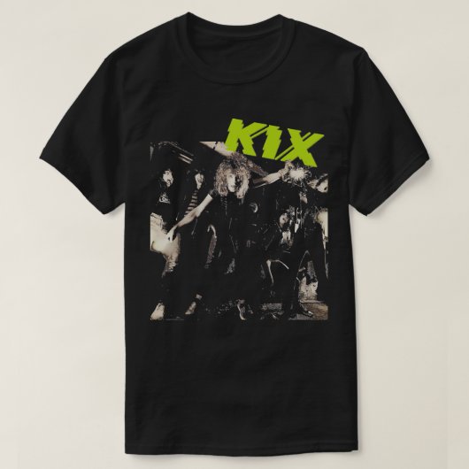 Day Gift Kix Band Gift For Fans Cool Gifts Tシャツ (デザイン正面)