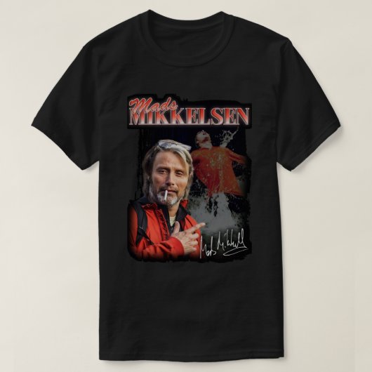 Day Gifts for Mads Influential Mikkelsen Cute Grap Tシャツ (デザイン正面)