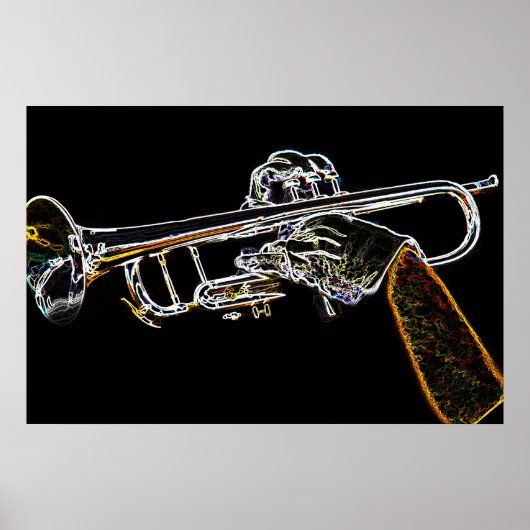 Day Glow Trumpet ポスター (正面)