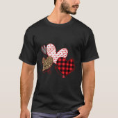 Day He Love Leopard Plaid Tシャツ (正面)