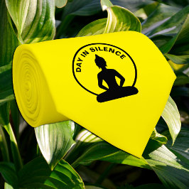 Day in SILENCE – マインドフルネス&オフィス（ブッダ） ネクタイ