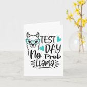Day No Prob – ラマラマ先生テストDay 2 カード (黄色い花)
