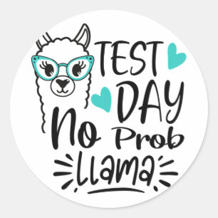 Day No Prob – ラマラマ先生テストDay 2 ラウンドシール