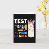 Day No Prob – ラマラマ先生テストDay 9 カード (黄色い花)