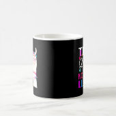 Day No Prob Llama先生テスおもしろいト2 コーヒーマグカップ (中央)