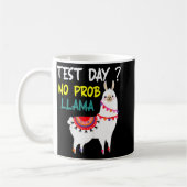 Day No Prob-Llama Llama先生テストDay For Te コーヒーマグカップ (左)