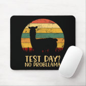 Day No Probllamaシルエット先生学生卒業生 マウスパッド (マウス)