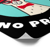 Day No Probllamaテストおもしろいラマデザイン ポスター (角)