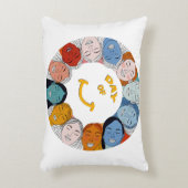 Day of Happiness  アクセントクッション (正面(垂直))