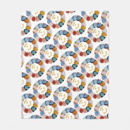 Day of Happiness フリースブランケット