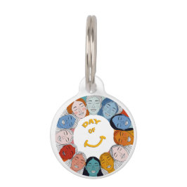 Day of Happiness ペット ネームタグ