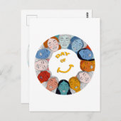 Day of Happiness  ポストカード (正面/裏面)