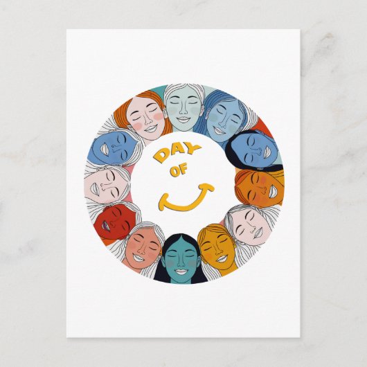 Day of Happiness  ポストカード (正面)