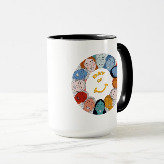 Day of Happiness  マグカップ (正面右)