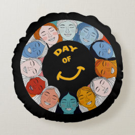Day of Happiness ラウンドクッション