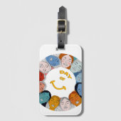 Day of Happiness ラゲッジタグ (正面縦)