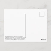 Day of the Deadスカル ポストカード (裏面)