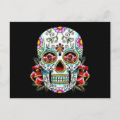 Day of the Deadスカル ポストカード (正面)