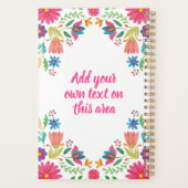 Day of the Deadフローラプランナー、カスタマイズ可能 プランナー手帳 (裏面)