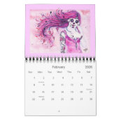 Day of the Dead 2013 Calendar by Renee カレンダー (2月 2026)