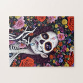 Day of the Dead AI generated art ジグソーパズル (横)