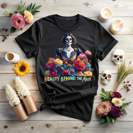 Day of the dead, Beauty behind the mask Tシャツ