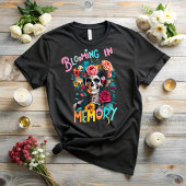 Day of the dead, Blooming in memory Tシャツ