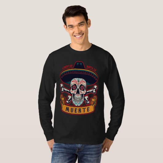 Day Of The Dead  by Coco Miguel Tシャツ (正面フル)