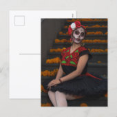 Day Of The Dead Celebration シーズンポストカード (正面/裏面)