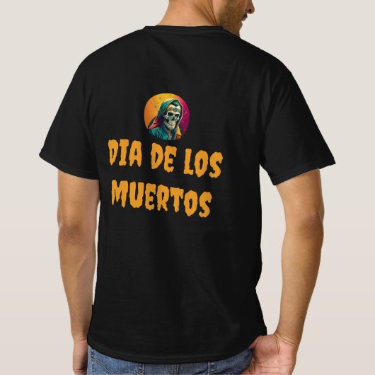 Day of the Dead, Death knows no fear Tシャツ (裏面)