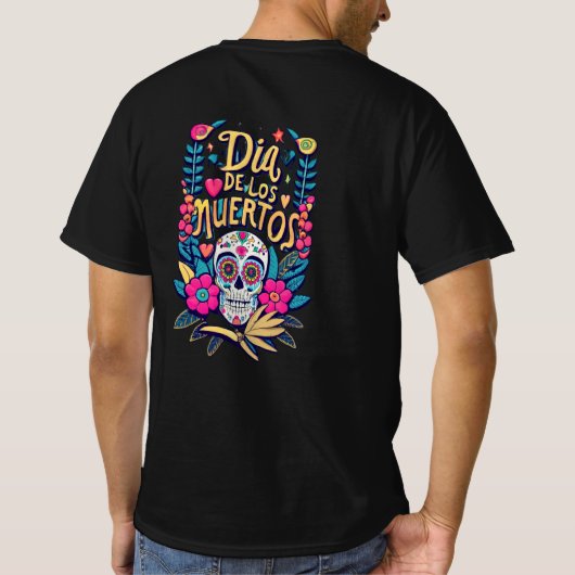 Day of the dead, Death on the throne Tシャツ (裏面)