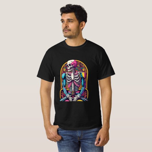 Day of the dead, Death on the throne Tシャツ (正面フル)