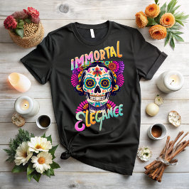 Day of the dead, immortal elegance tシャツ