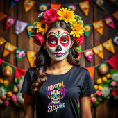 Day of the dead, immortal elegance tシャツ