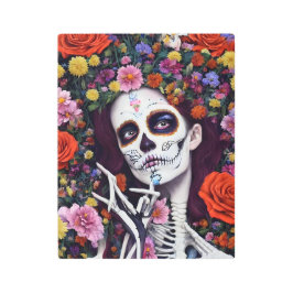 Day of the Dead Metal Wall Art メタルプリント