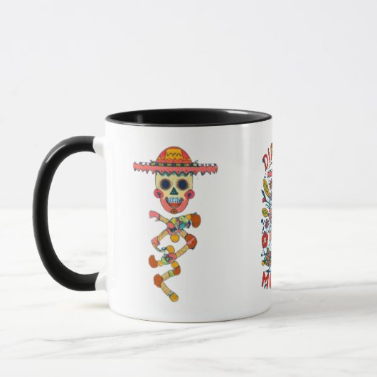 Day of the dead, Mexican holiday マグカップ (左)