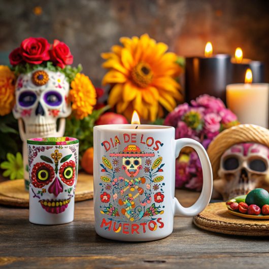 Day of the dead, Mexican holiday マグカップ