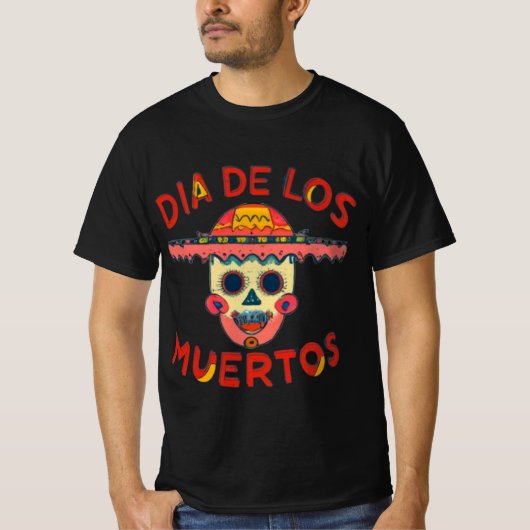 Day of the dead, Mexican holiday Tシャツ (正面)