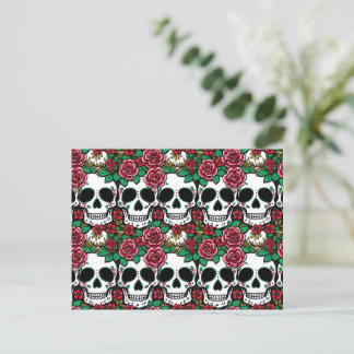 Day Of The Dead Post Card - Halloween ポストカード