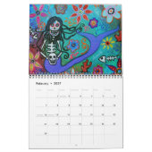 DAY OF THE DEAD PRISARTSコレクション カレンダー (2月 2027)