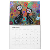 DAY OF THE DEAD PRISARTSコレクション カレンダー (1月 2027)