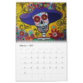 DAY OF THE DEAD PRISARTSコレクション カレンダー (2月 2027)